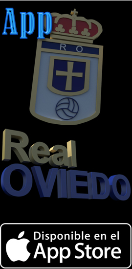 Real Oviedo App para iOS (iPhone, iPad y iPod touch). Temporada 2023-2024.